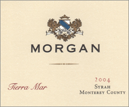 Morgan Winery 2004 Tierra Mar  Syrah  (Monterey)