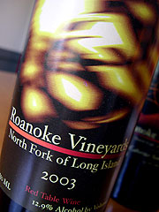 Roanoke Vineyards Red Table Wine