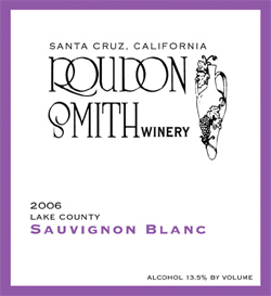 Roudon-Smith Winery 2006 Sauvignon Blanc  (Lake County)