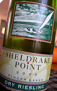 Sheldrake Point Vineyard 2005 Dry Riesling  (Finger Lakes)