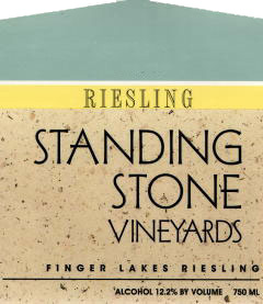 Wine:Standing Stone Vineyards 2006 Riesling  (Finger Lakes)
