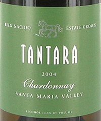 Wine:Tantara Winery 2004 Chardonnay, Bien Nacido Vineyard (Block W) (Santa Maria Valley)
