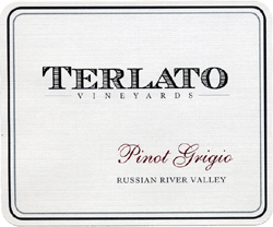 Wine:Terlato Family Vineyards 2005 Pinot Grigio  (Russian River Valley)