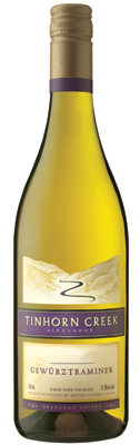 Wine:Tinhorn Creek Vineyards 2006 Gewurztraminer  (Okanagan Valley)