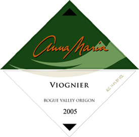 Wine:Valley View Winery 2005 Anna Maria Viognier  (Rogue Valley)