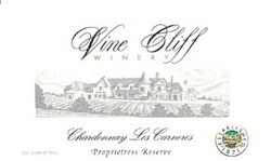 Vine Cliff Winery 2004 Chardonnay Proprietor's Reserve  (Carneros)