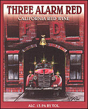 Three Alarm Cellars California Red Wine