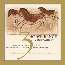 3 Horse Ranch Vineyards-Roussanne