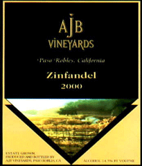 AJB Vineyards-Zinfandel