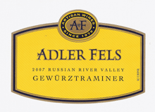 Adler Fels Winery-Gewurtz