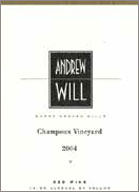 Andrew Will Winery-Champoux Vineyard