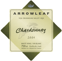 Arrowleaf Cellars - Okanagan Valley Chardonnay