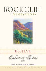 BookCliff Vineyards-CabernetFranc