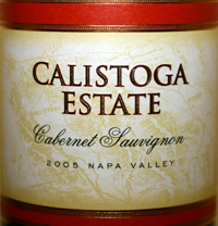 Calistoga Estate Vineyards-Cabernet Sauvignon
