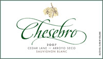 Chesebro Wines - Sauvignon Blanc