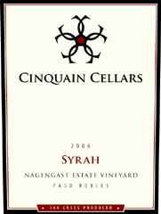 Cinquain Cellars-Syrah