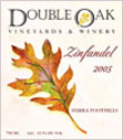 Double Oak Vineyards and Winery-Zinfandel
