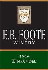 E.B. Foote Winery Zinfandel