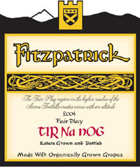 Fitzpatrick Winery & Lodge-Tir Na Nog