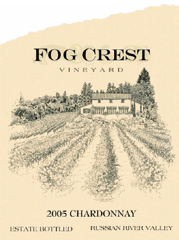 Fog Crest Vineyard-Chardonnay