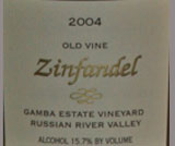 Gamba Vineyards and Winery-Zinfandel