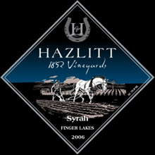 Hazlitt 1852 Vineyards-Syrah