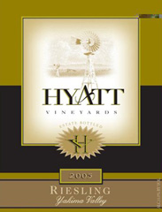Hyatt Vineyards Riesling