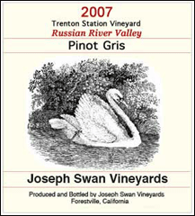 Joseph Swan Vineyards-Pinot Gris