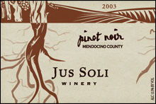 Jus Soli Pinot Noir