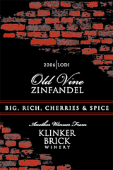 Klinker Brick Winery-Zinfandel