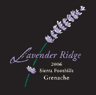 Lavender Ridge Vineyard - Grenache