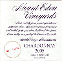 Mount Eden Vineyards - Chardonnay