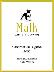 Malk Family Vineyards-Cabernet Sauvignon