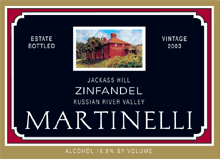 Martinelli Winery-Zinfandel