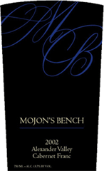 Mojons Bench Cabernet Franc