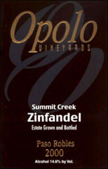 Opolo Vineyards - Zinfandel