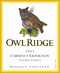 Owl Ridge Cabernet Sauvignon