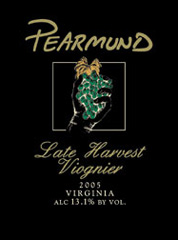 Pearmund Cellars - Virginia Late Harvest Viognier