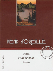 Pend Oreille Wine Co.-Chardonnay