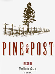 Pine and Post Wines-Merlot