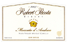 Robert Pecota Winery-Moscato