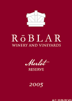 Roblar Winery and Vineyards-Merlot
