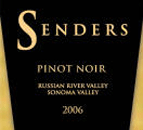 Senders Wines-Pinot Noir