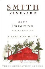 Smith Vineyard-Primitivo