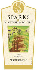 Sparks Vineyard & Winery-Pinot Grigio
