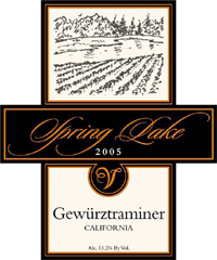Spring Lake Winery-Gewurztraminer