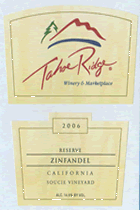 Tahoe Ridge Winery & Marketplace-Zinfandel