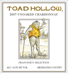 Toad Hollow Vineyards-Chardonnay