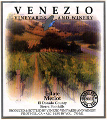 Venezio Vineyard & Winery-Merlot