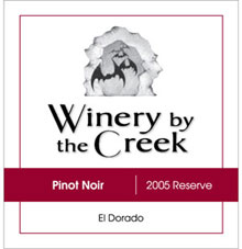 Winery by the Creek-Pinot Noir